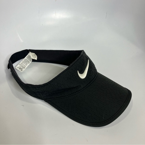 Nike Golf Strap back visor adjustable black one size fits most - Picture 2 of 7